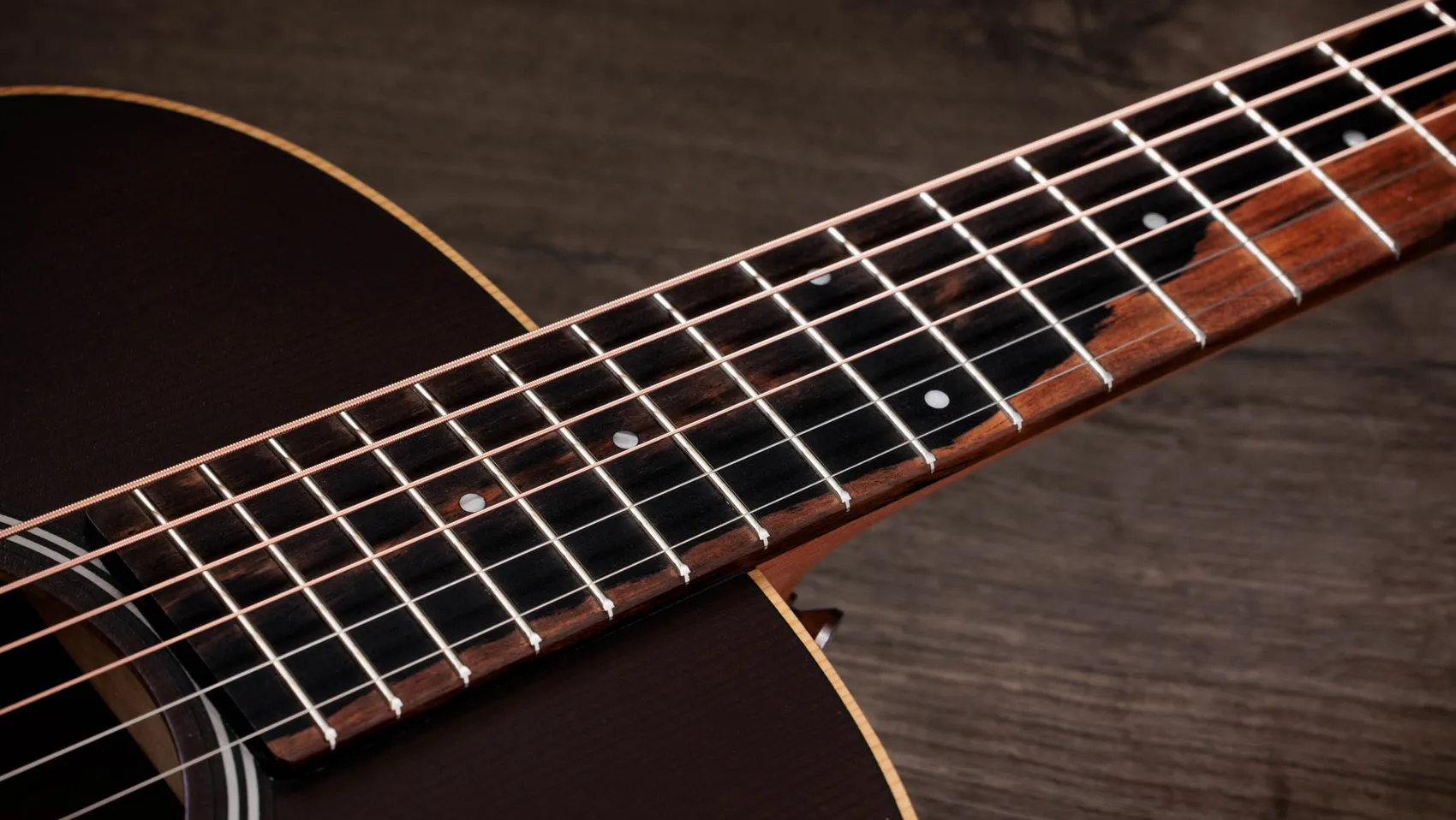 GS Mini-e Special Edition, Sunset Fade Layered Sapele Acoustic